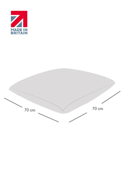 rucomfy Indoor/Outdoor Floor Cushion Grey Beanbag - One Size Image 3