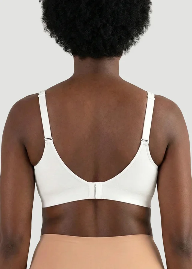 Conturve White Adjustable Wire Free Shaper Bra