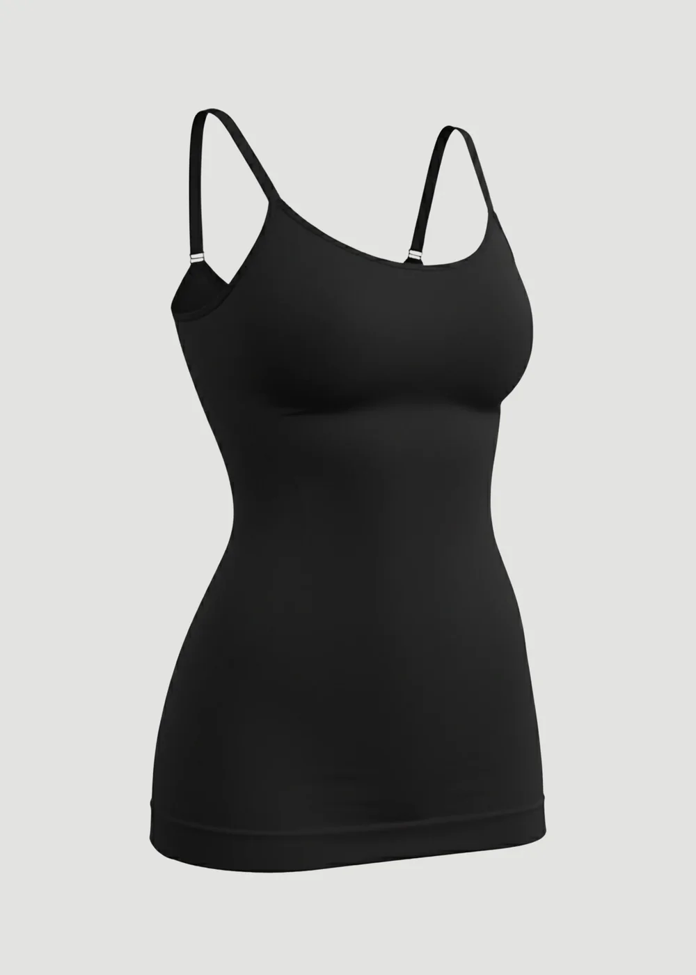 Conturve Daily Black Shaping Scoop Neck Cami - L Image 3