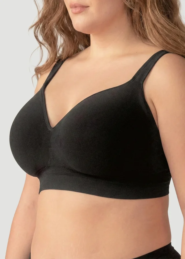 Conturve Black Contour Wirefree Bra