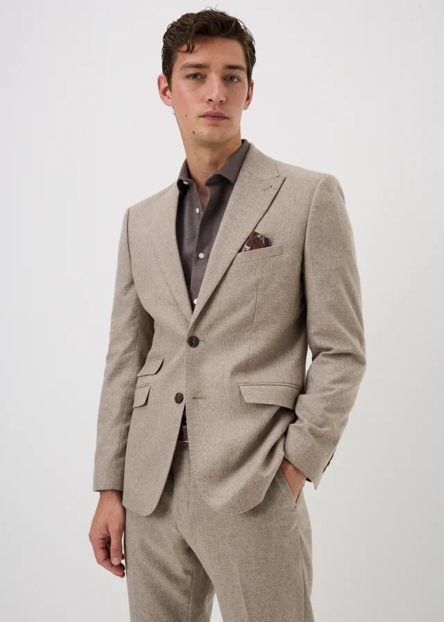 Taylor & Wright Regent Italian Stone Tailored Fit Suit Jacket
