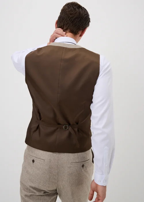 Taylor & Wright Regent Italian Stone Suit Waistcoat - XS Image 2