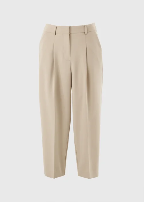 Stone Barrel Leg Trousers - 8/L29 Image 4
