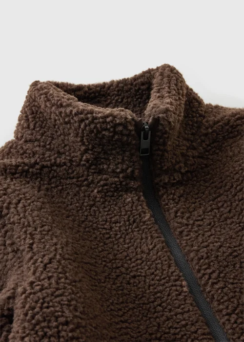 Boys Brown Borg Jacket (7-15 Yrs) - 7 Yrs Image 2