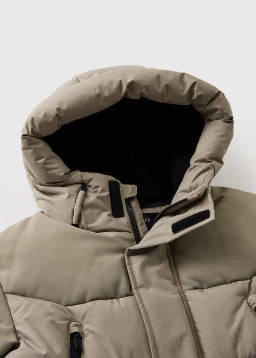Boys Stone Parka Coat (7-15 Yrs) - 11 Yrs Image 2