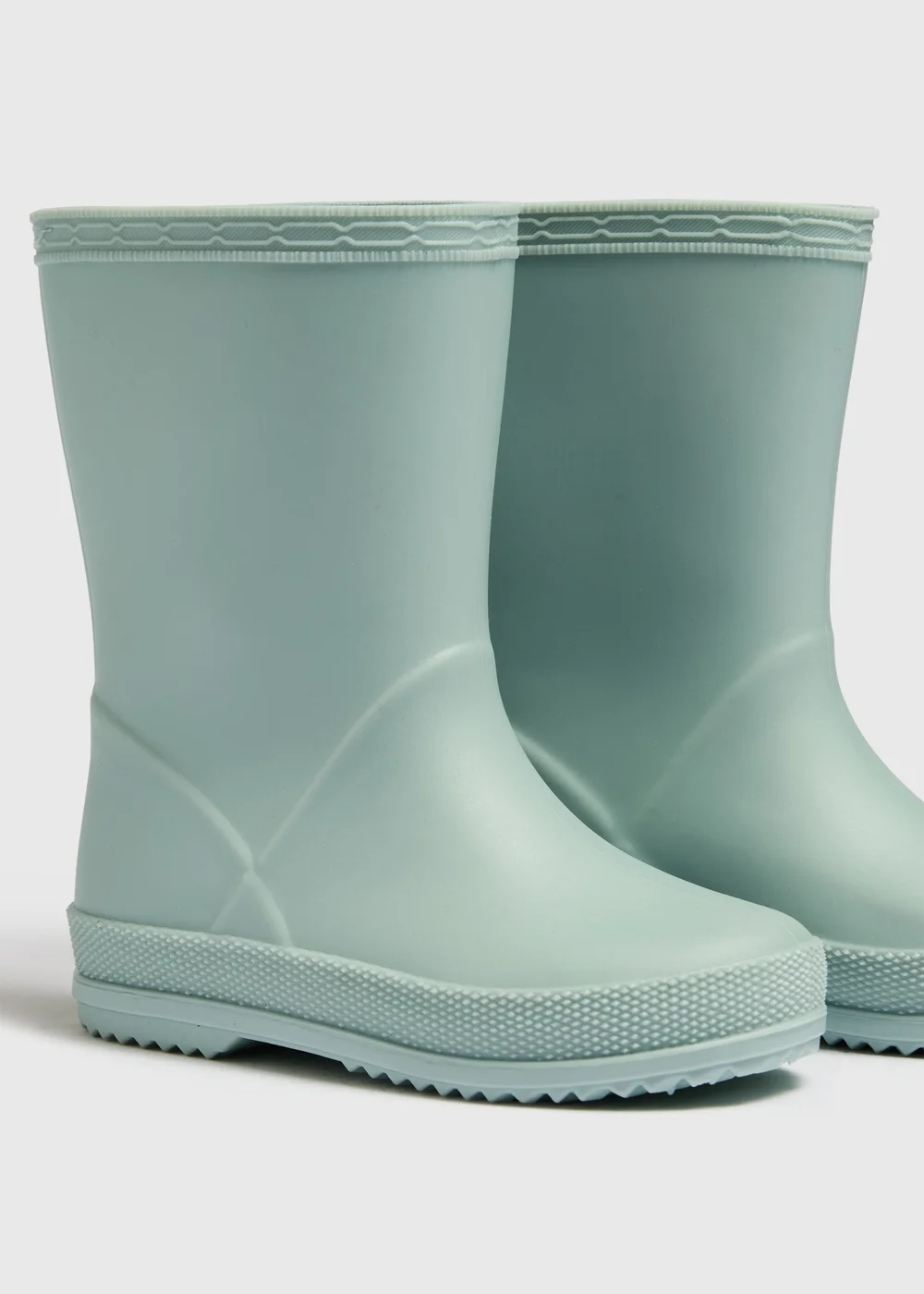 Kids Sage PVC Wellies (Younger 4-12) - 4 Infants Image 2