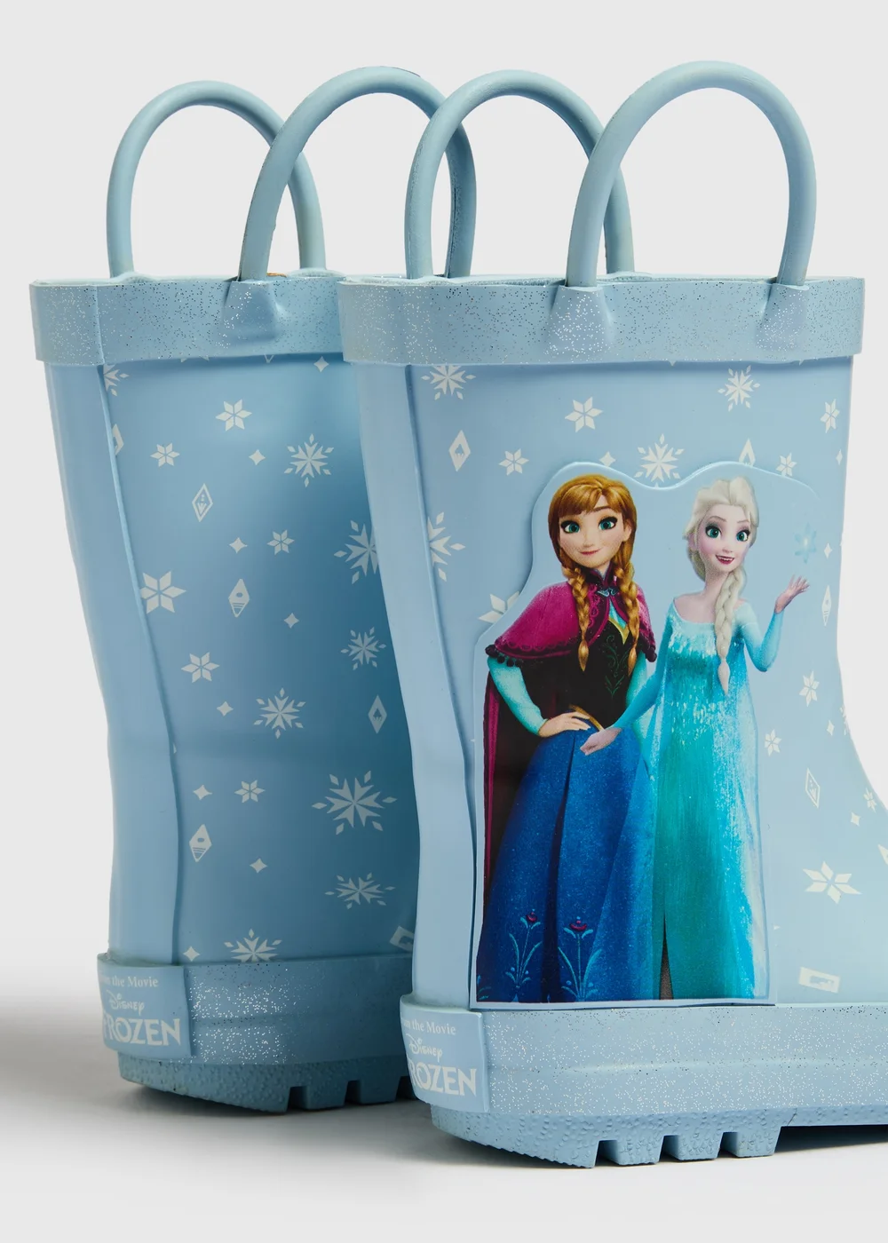 Disney Frozen Girls Blue Wellies (Younger 4-12) - 5 Infants Image 2