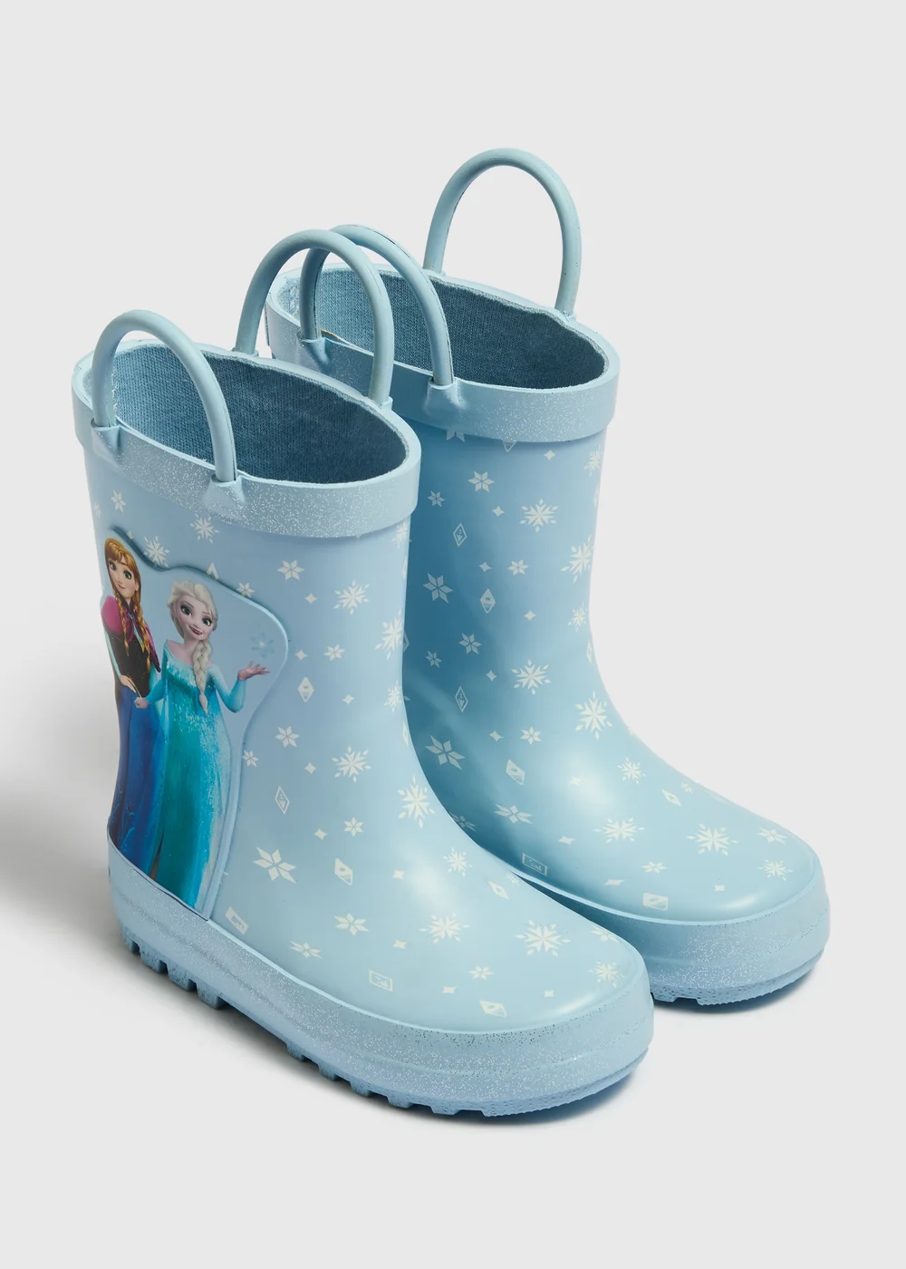 Disney Frozen Girls Blue Wellies (Younger 4-12) - 5 Infants Image 1