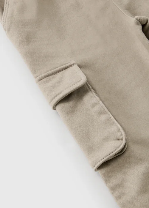 Boys Beige Cargo Trousers (1-8yrs) - 2-3 Yrs Image 2