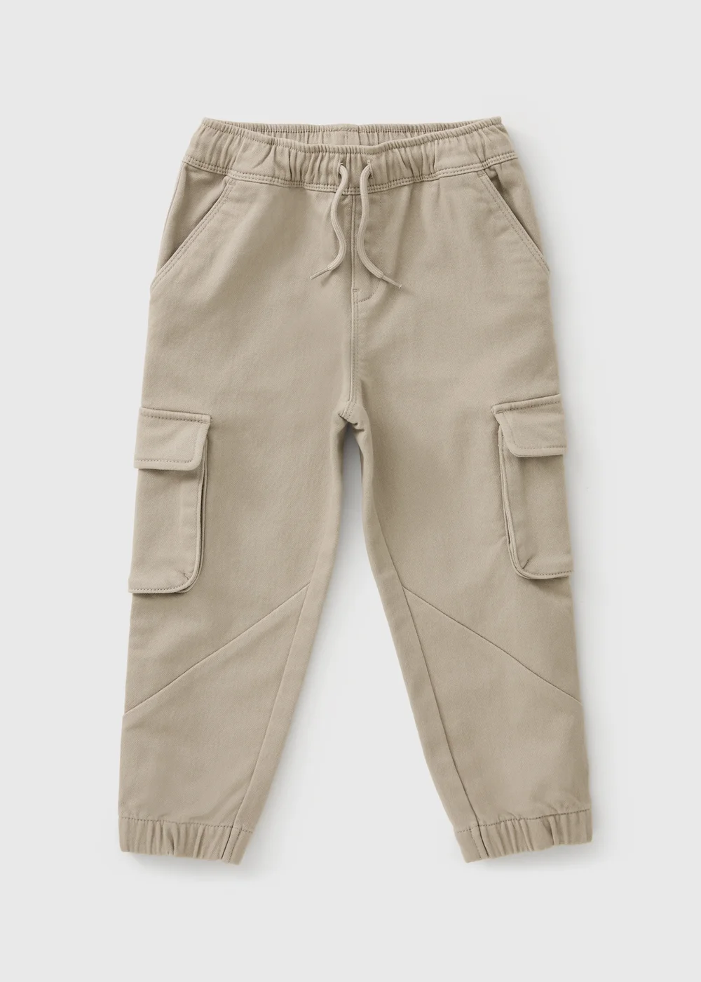 Boys Beige Cargo Trousers (1-8yrs) - 2-3 Yrs Image 1