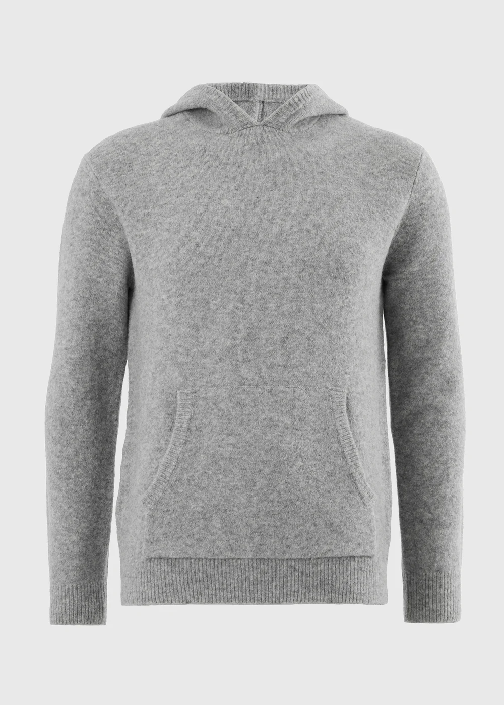 Grey Cosy Pull Over Hoodie - S Image 4