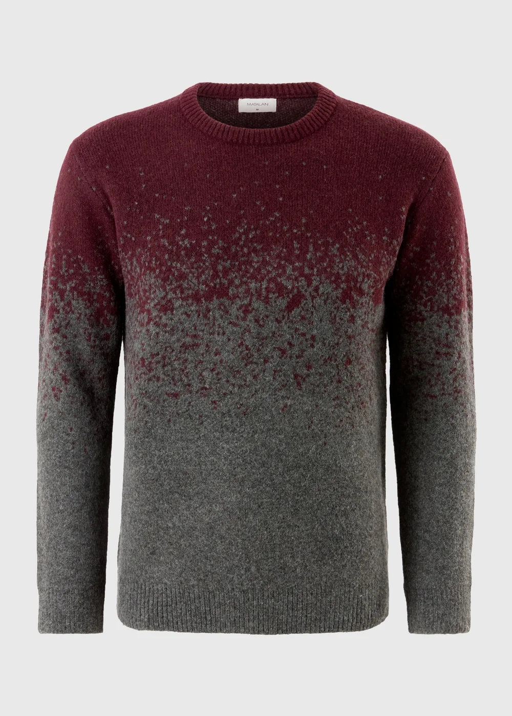 Burgundy Ombre Design Jumper - S Image 4