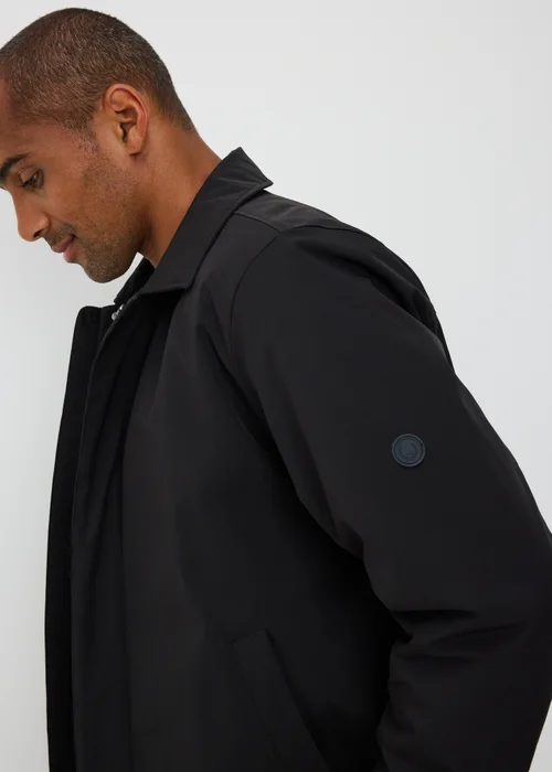 Lincoln Black Harrington Smart Collar Jacket - S Image 3
