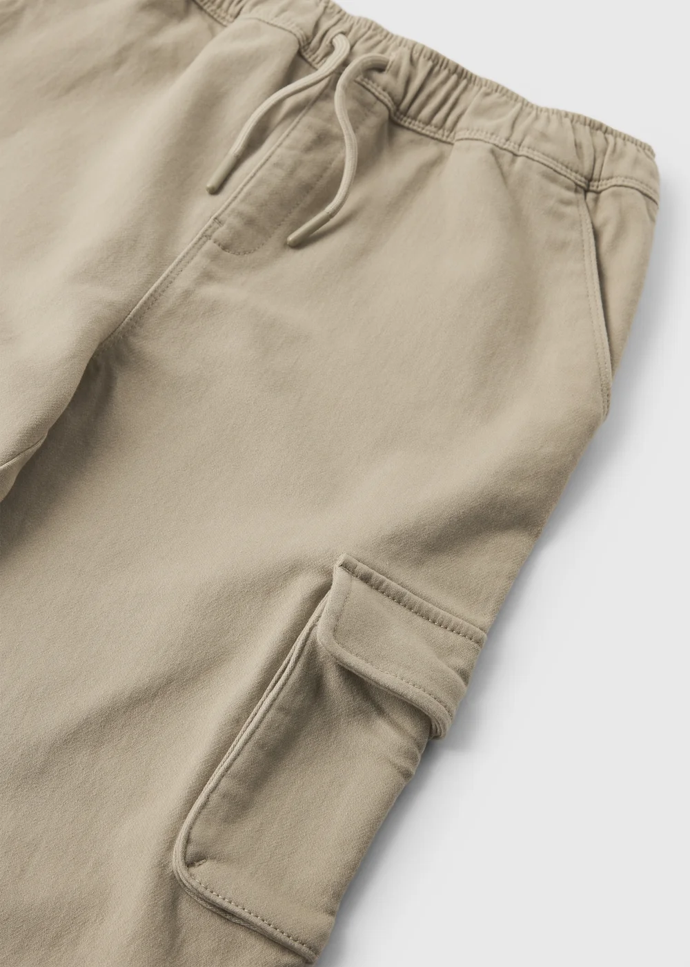 Boys Stone Cargo Trousers (7-15yrs) - 7 Yrs Image 2