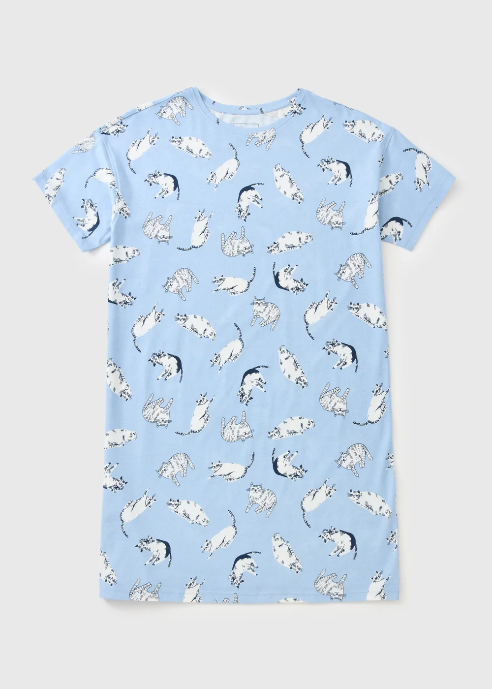 Blue Cat Nightie - XS Image 1