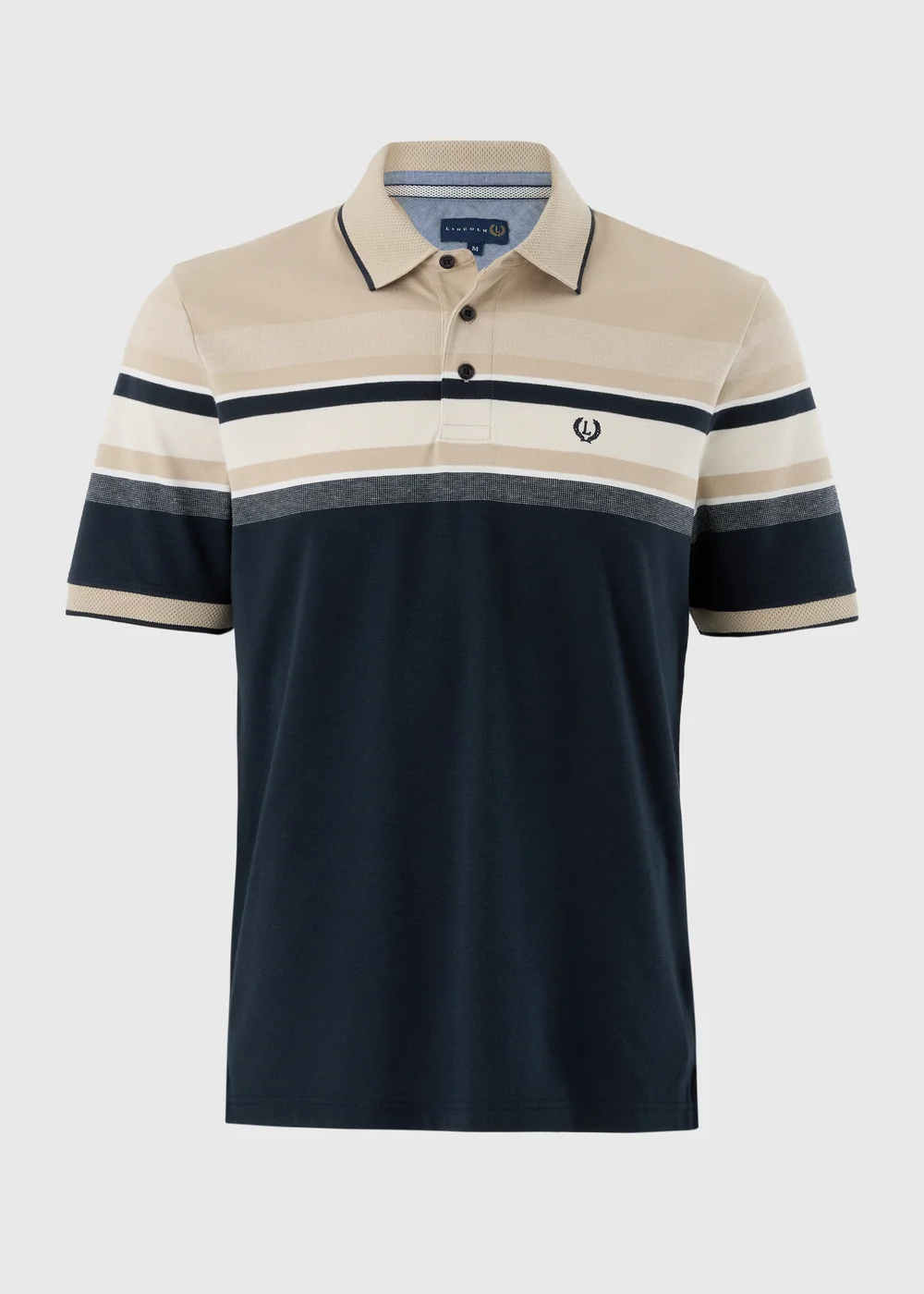 Lincoln Stone Block Polo Shirt - S Image 4