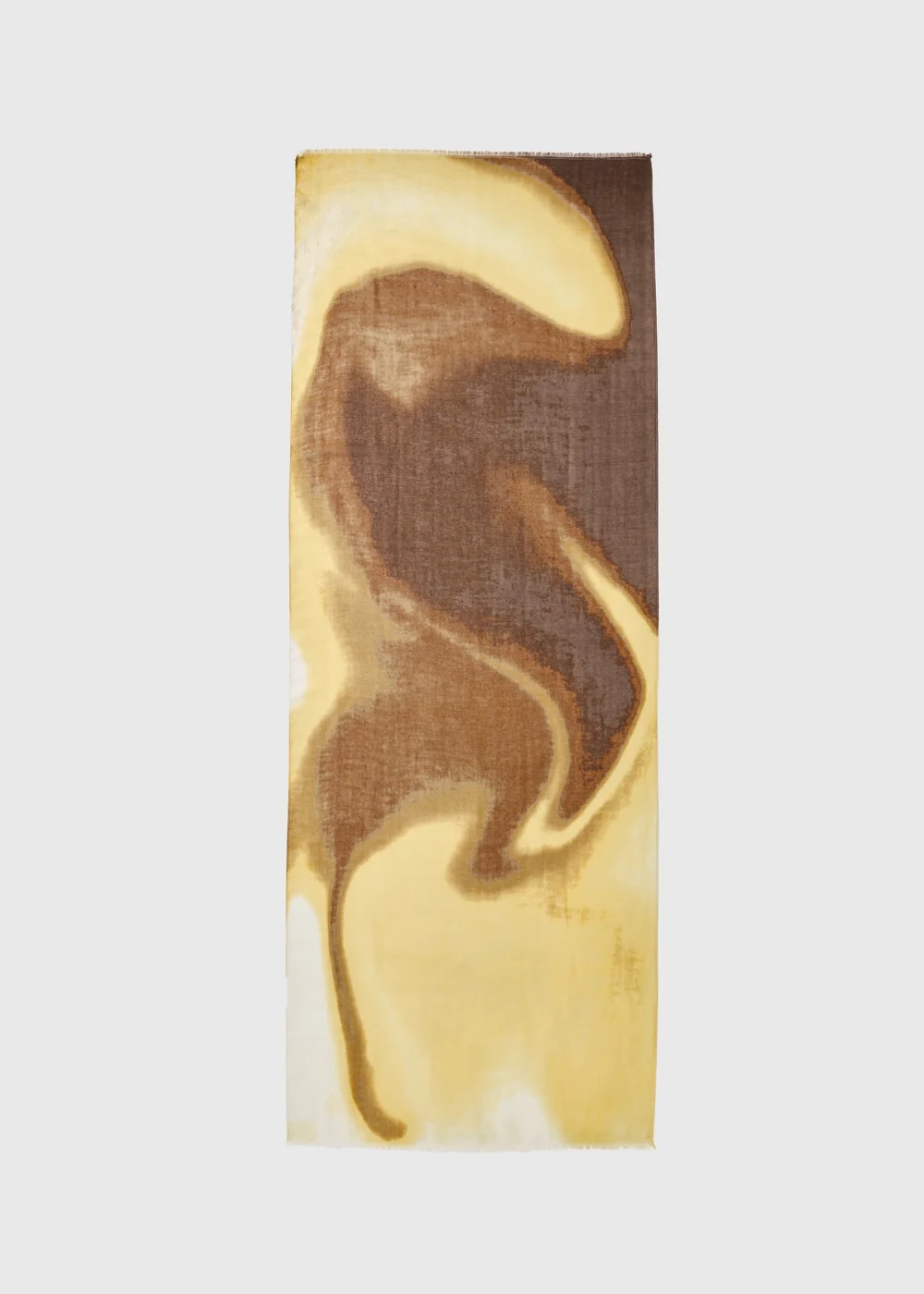 Chocolate Brown Ombre Light Scarf - One Size Image 2