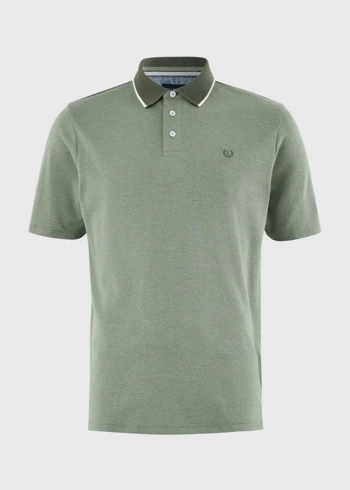 Lincoln Khaki Smart Polo Shirt - S Image 4
