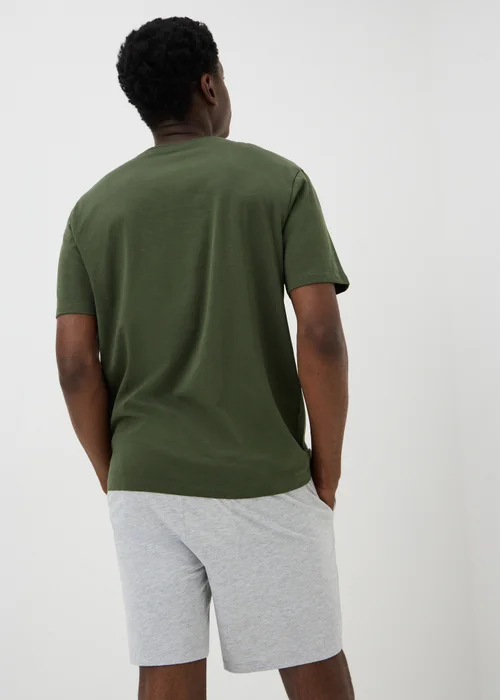 Khaki Short Pyjama Set - XS Image 2