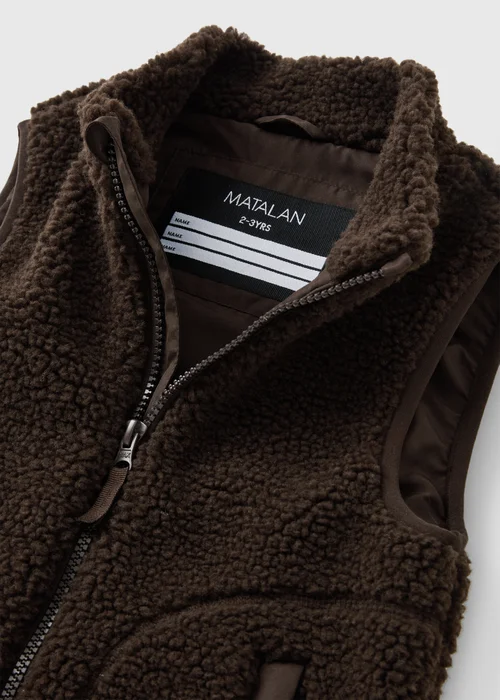 Boys Brown Borg Gilet (1-8yrs) - 1-1.5 Yrs Image 2