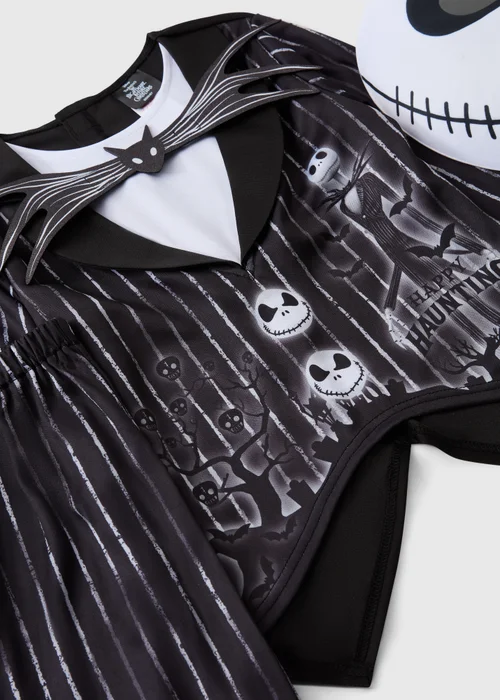 Disney Jack Skellington Black Fancy Dress Costume (3-11 Yrs) - 3 Yrs Image 2