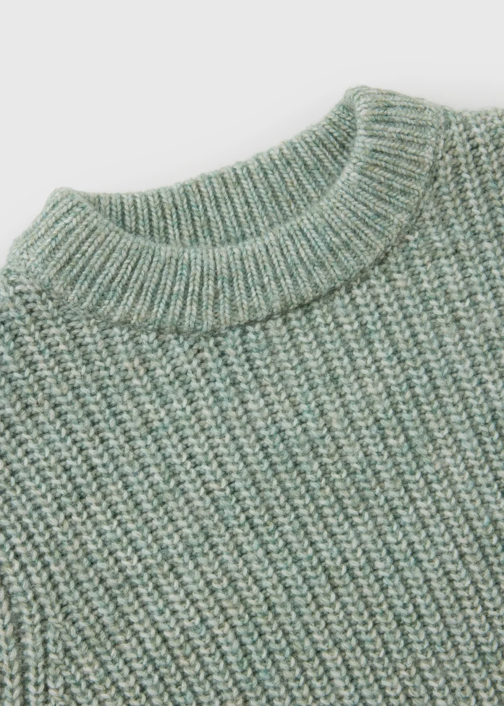 Boys Sage Fisherman Knitted Jumper (1-8yrs) - 2-3 Yrs Image 2