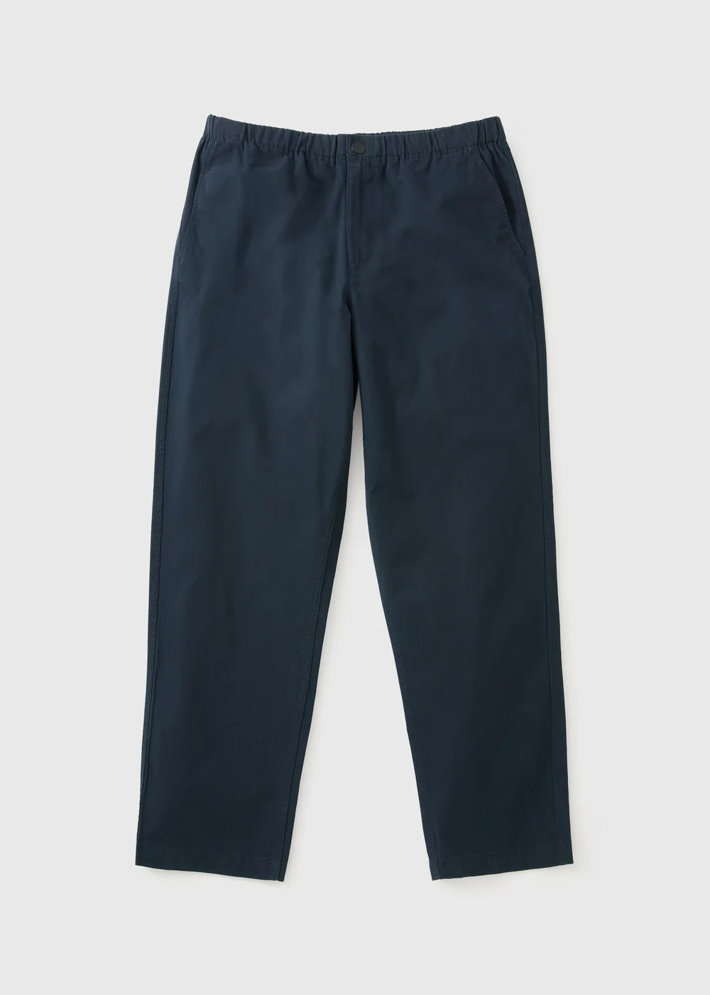 Navy Relaxed Chinos - S Image 4