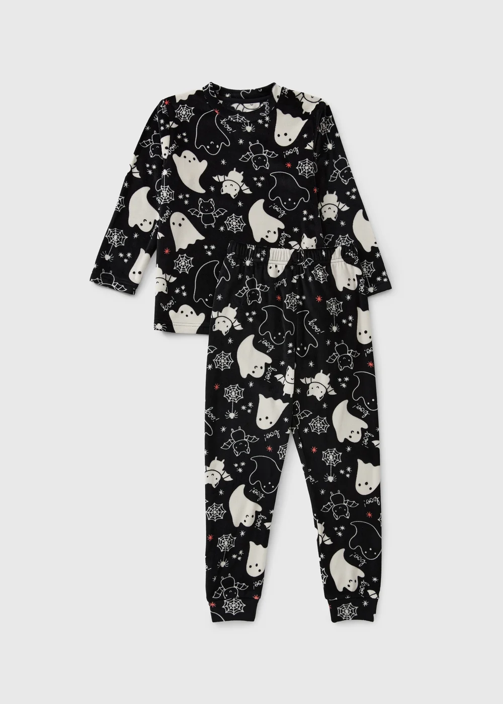 Boys Black Halloween Pyjamas (1-13yrs) - 1-1.5 Yrs Image 1