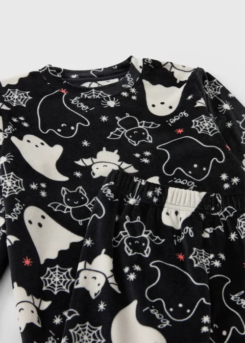 Boys Black Halloween Pyjamas (1-13yrs) - 1-1.5 Yrs Image 2