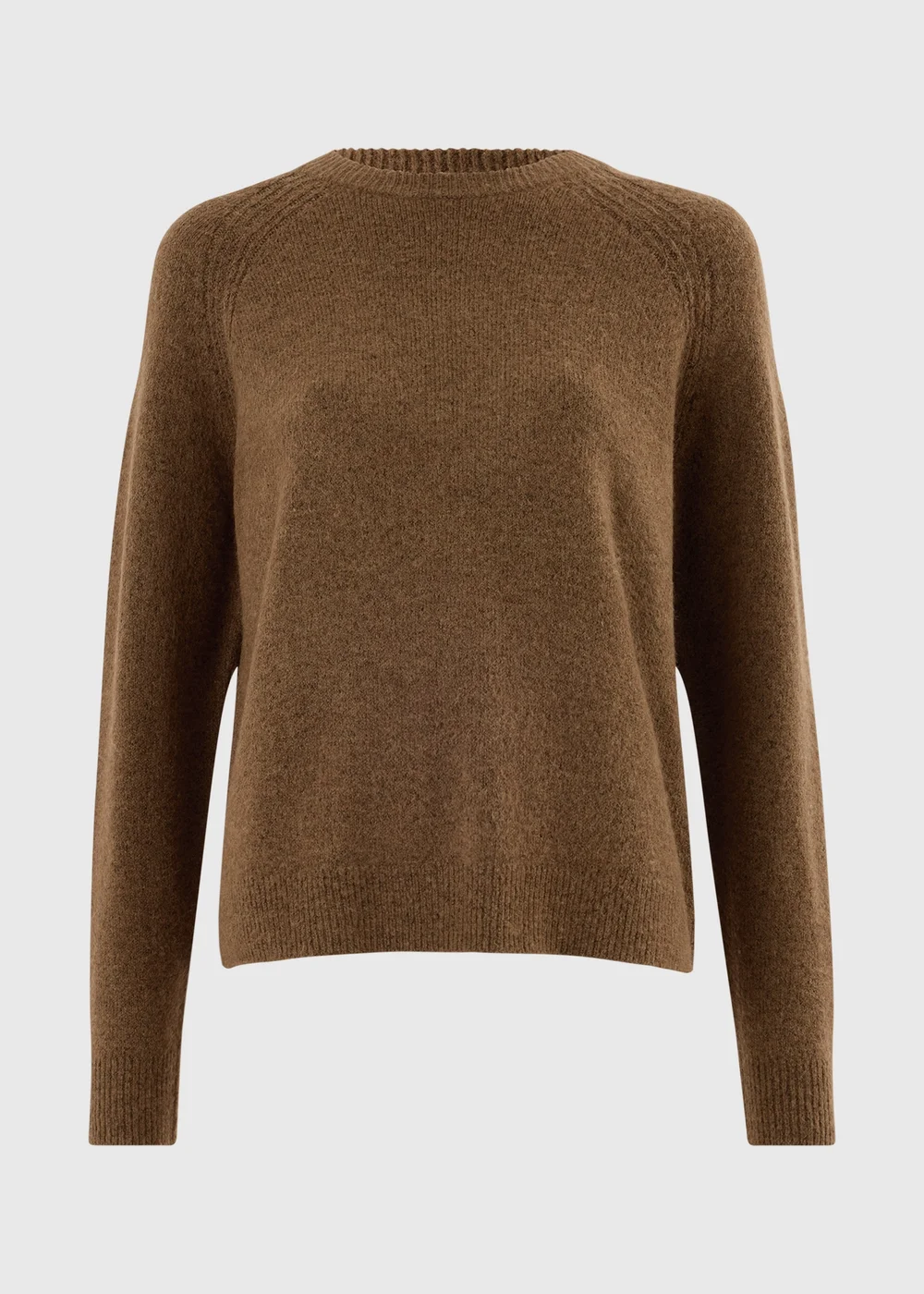 Brown Knitted Jumper - XS Image 2