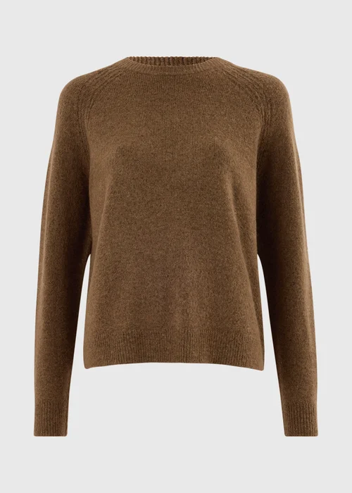 Brown Knitted Jumper - XS Image 2