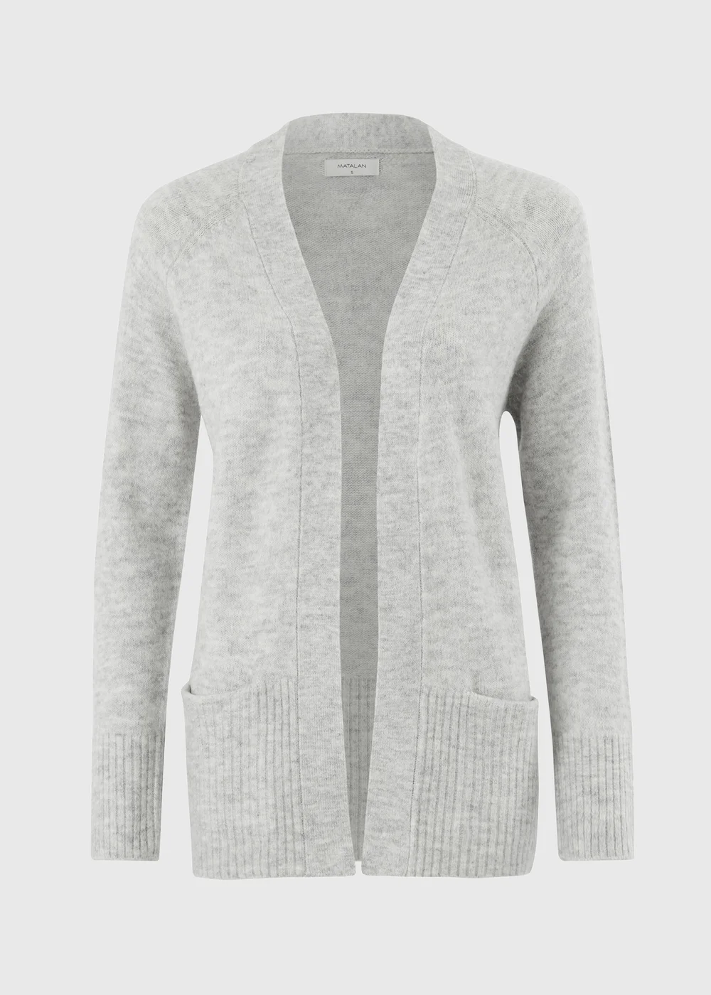 Grey Long Sleeve Cardigan - XS Image 1