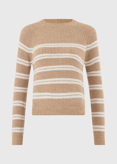 Beige Striped Jumper - XS Image 5