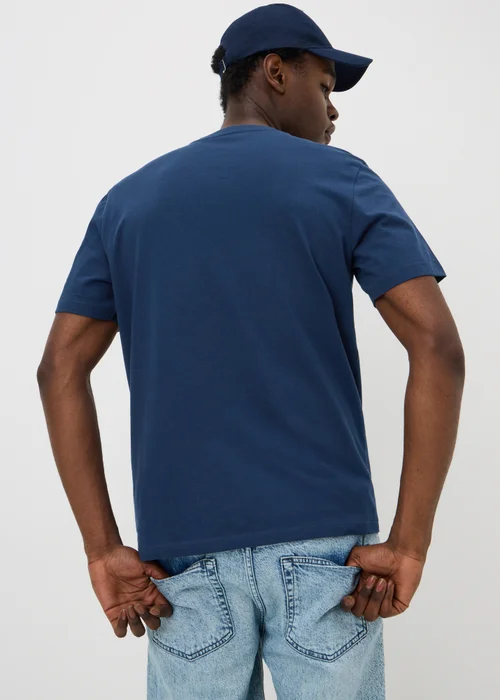 Navy Essentials Crew Neck T-Shirt - XS Image 2