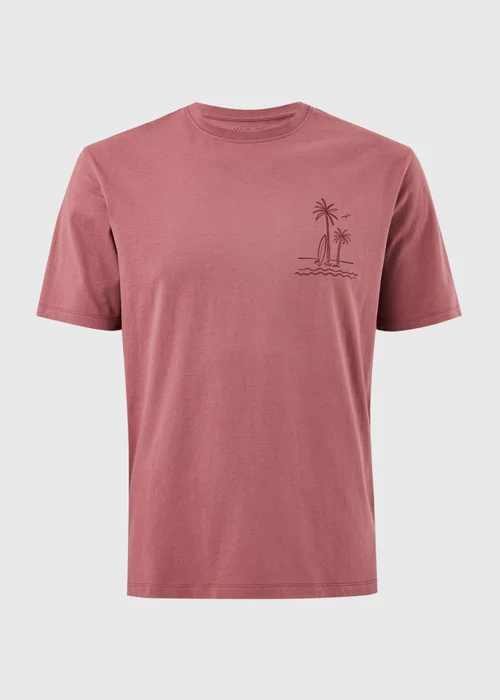 Red Surf Shack T-Shirt - S Image 4