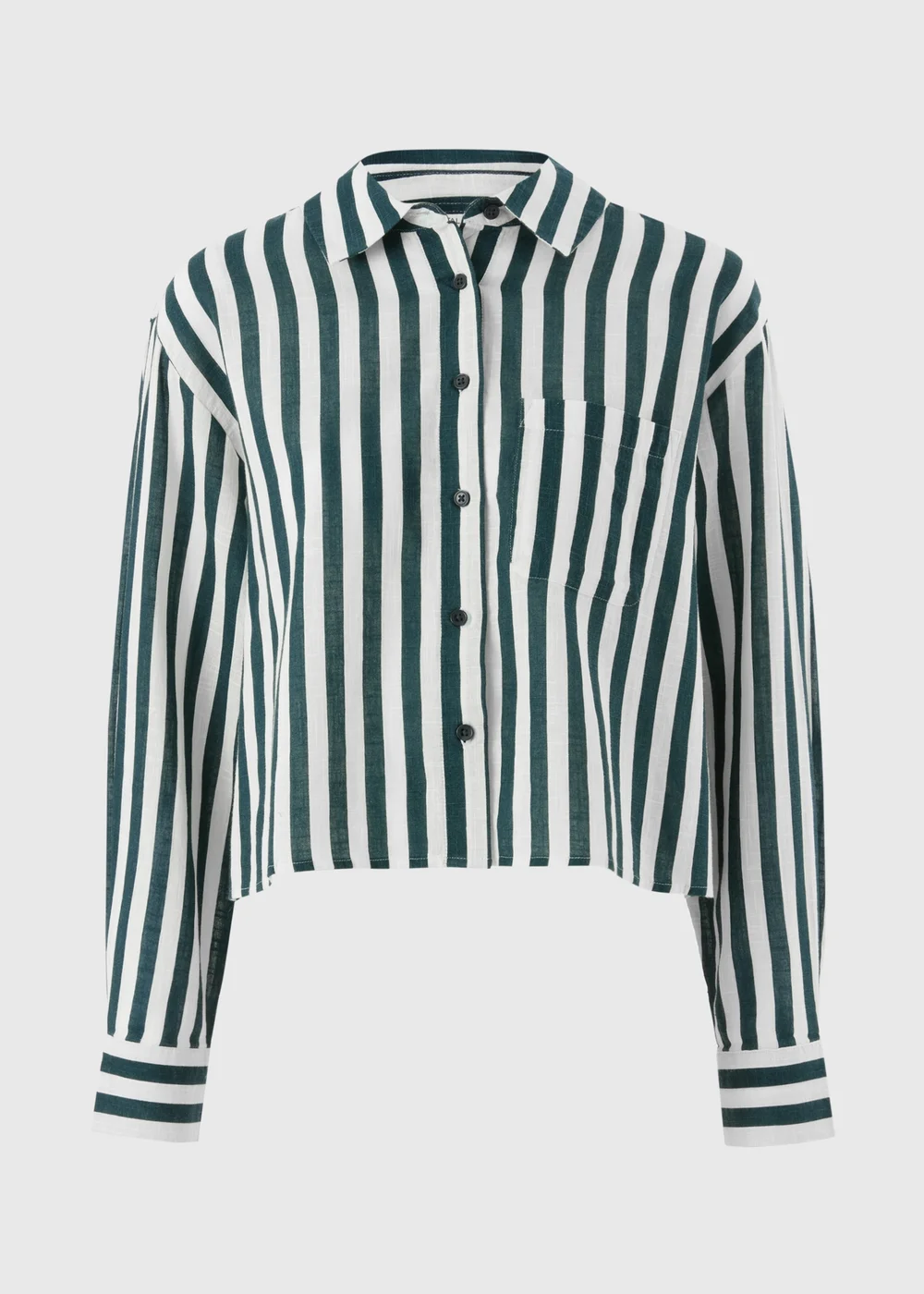 Green Stripe Beach Shirt - XS Image 3