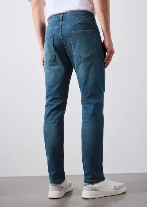 Dark Wash Stretch Comfort Jeans - 30 R Image 2