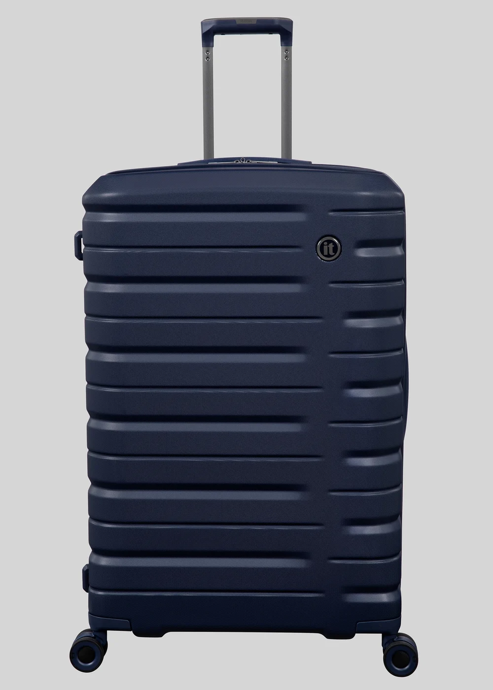 IT Luggage Navy Hard Shell Suitcase - M Image 2