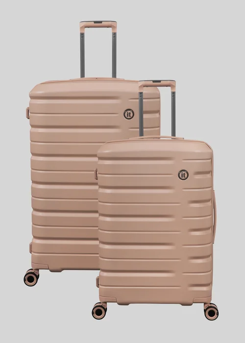 IT Luggage Natural Hard Shell Suitcase - M Image 2