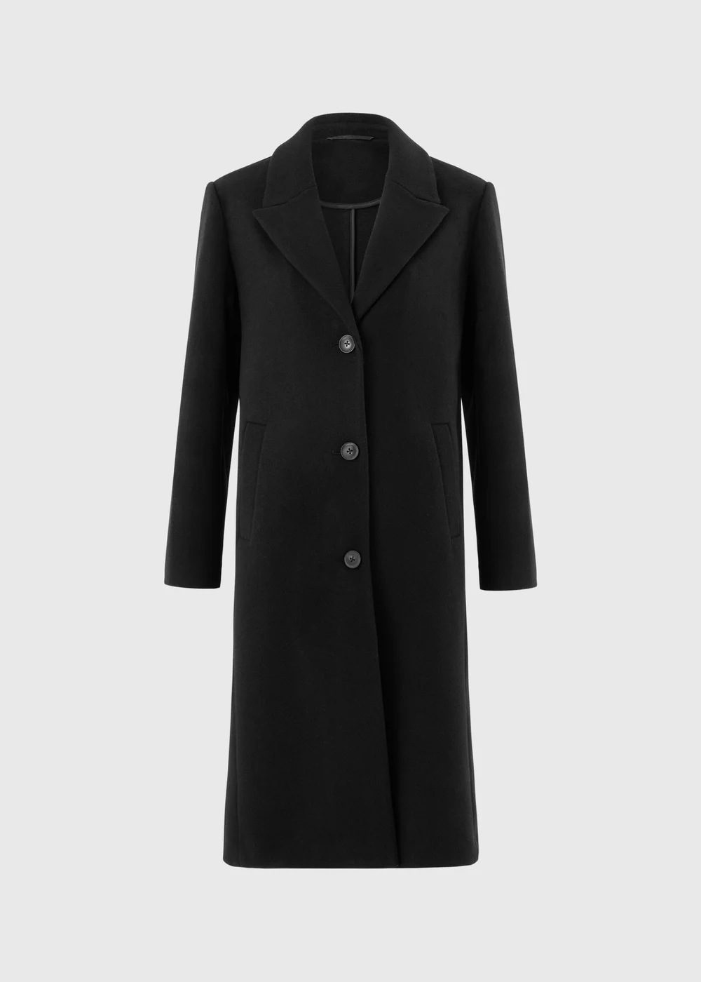 Black Tailored Coat - 16 Image 5