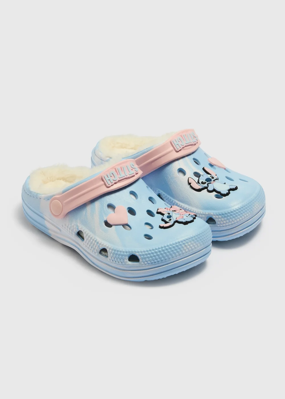 Disney Stitch Blue Clogs (Younger 6-Older 13) - 6-7 Infants Image 1