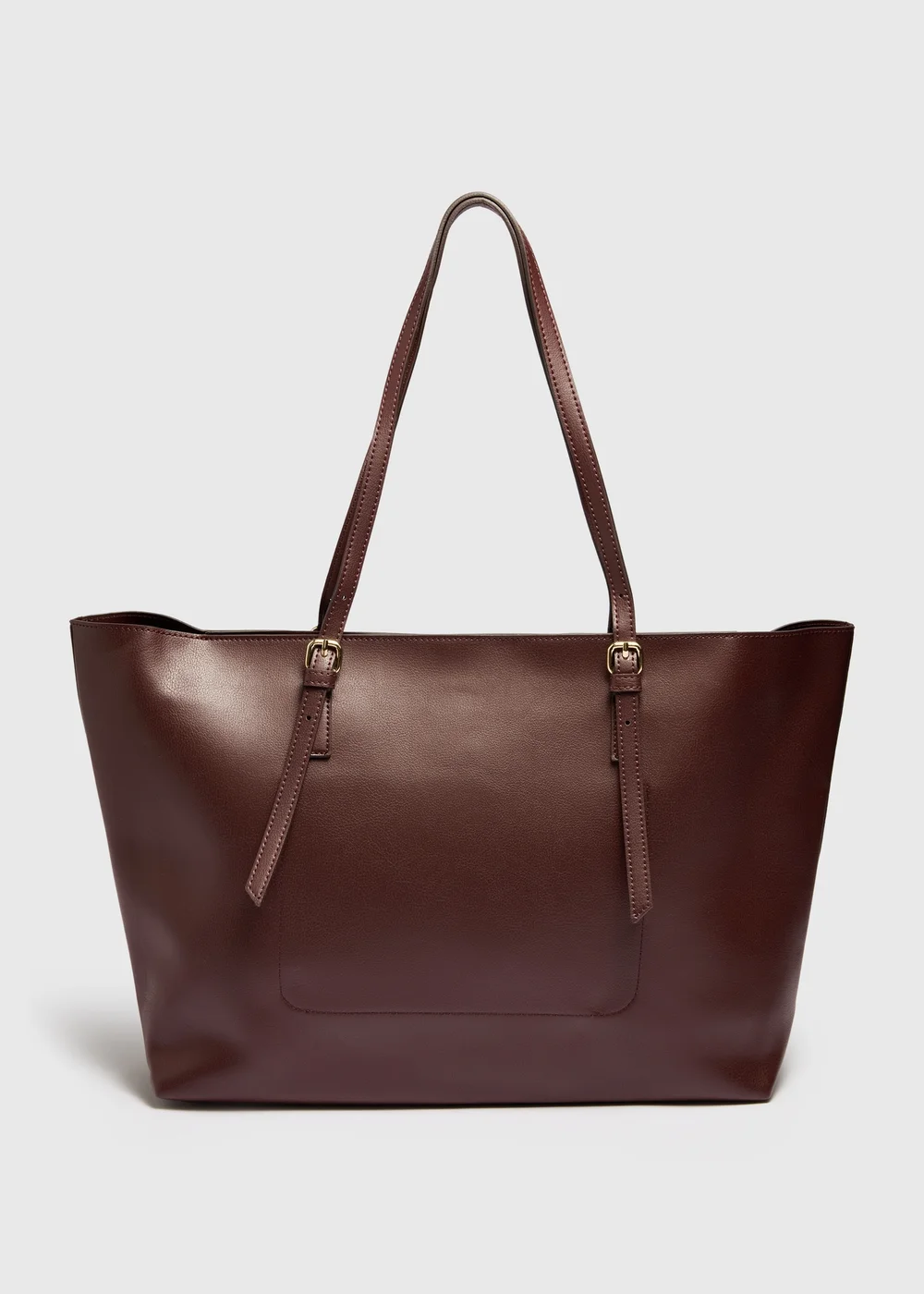 Burgundy Tote Bag - One Size Image 3