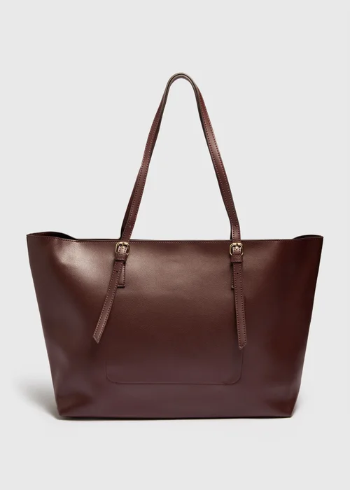 Burgundy Tote Bag - One Size Image 3