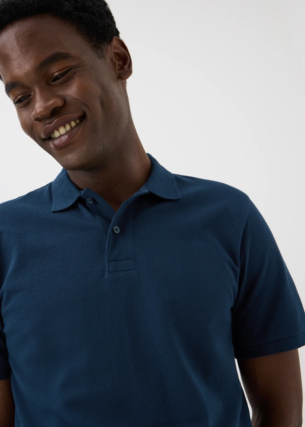 Navy Essential Polo Shirt - XS Image 1