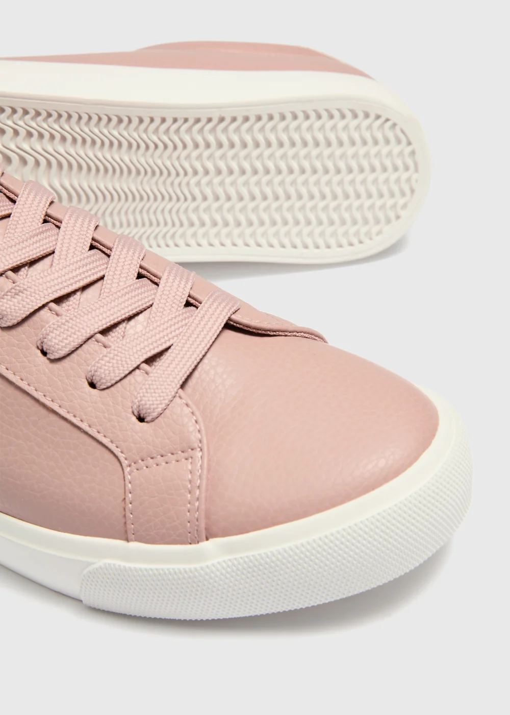 Nude Low Platform Trainers - 3 Image 2
