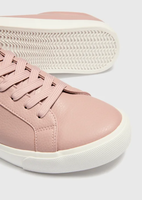 Nude Low Platform Trainers - 3 Image 2