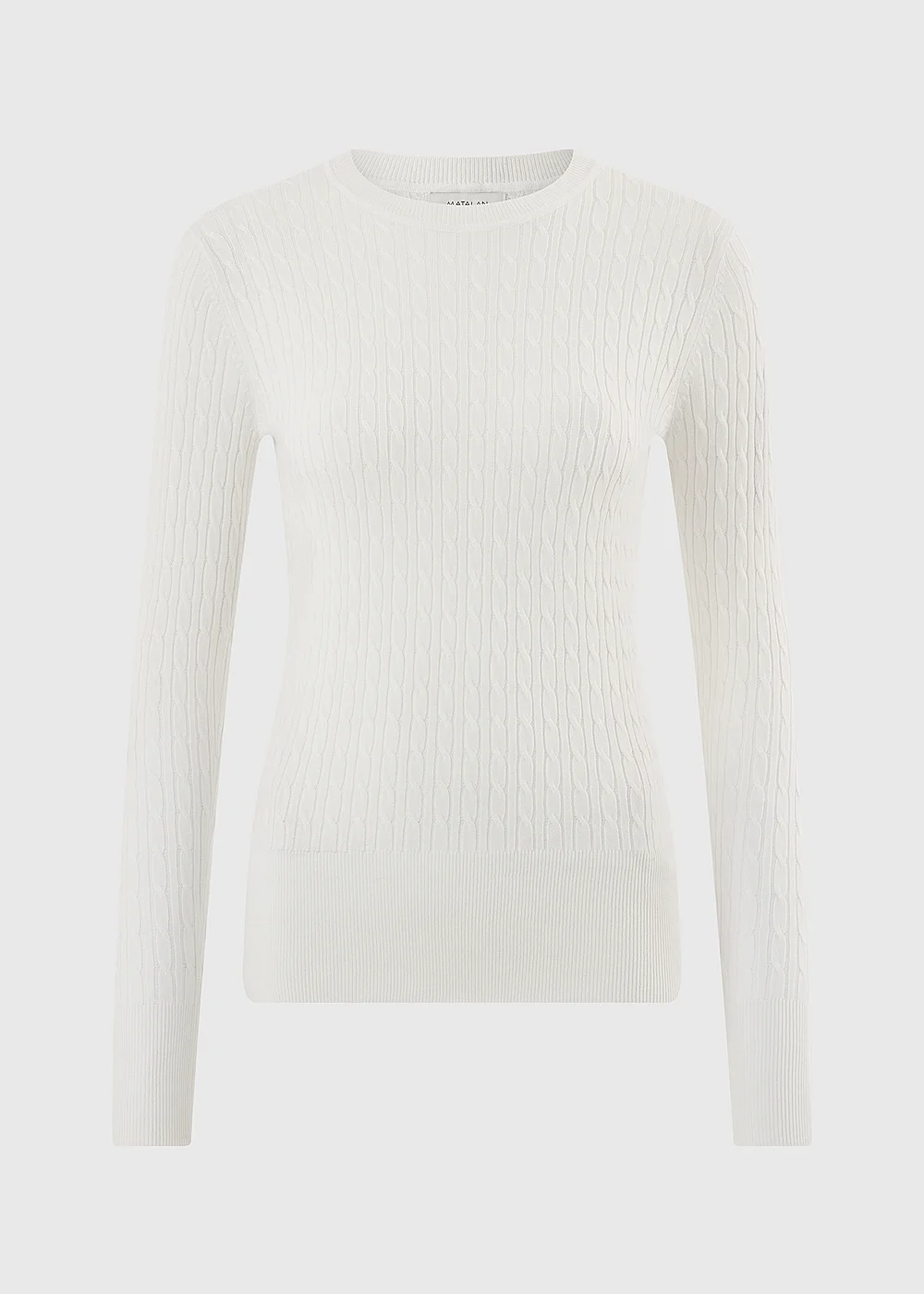 Cream Babycable Knit Jumper - 8 Image 5