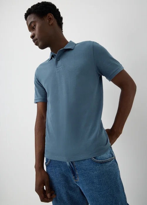 Blue Essential Polo Shirt - XS Image 1