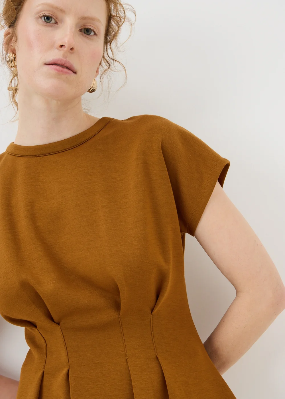Tobacco Waisted Co Ord Top - 16 Image 2