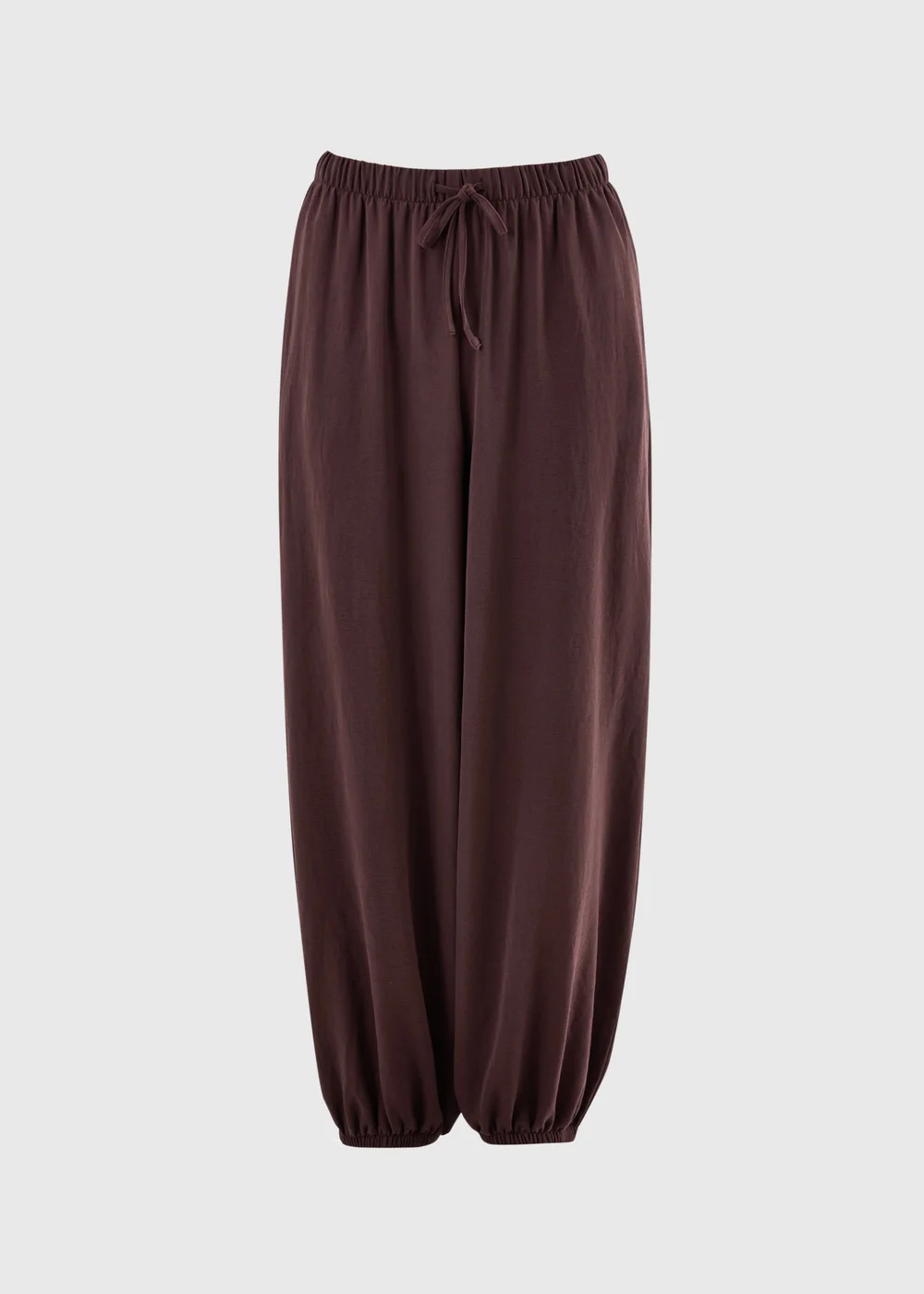 Brown Balloon Harem Trousers - 8 Image 1